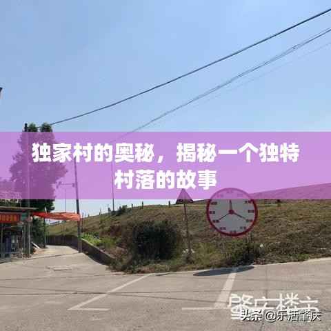 独家村的奥秘,揭秘一个独特村落的故事