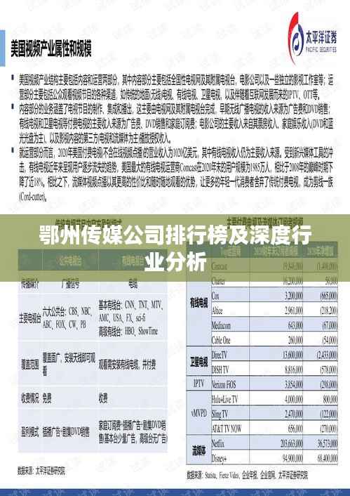 鄂州传媒公司排行榜及深度行业分析
